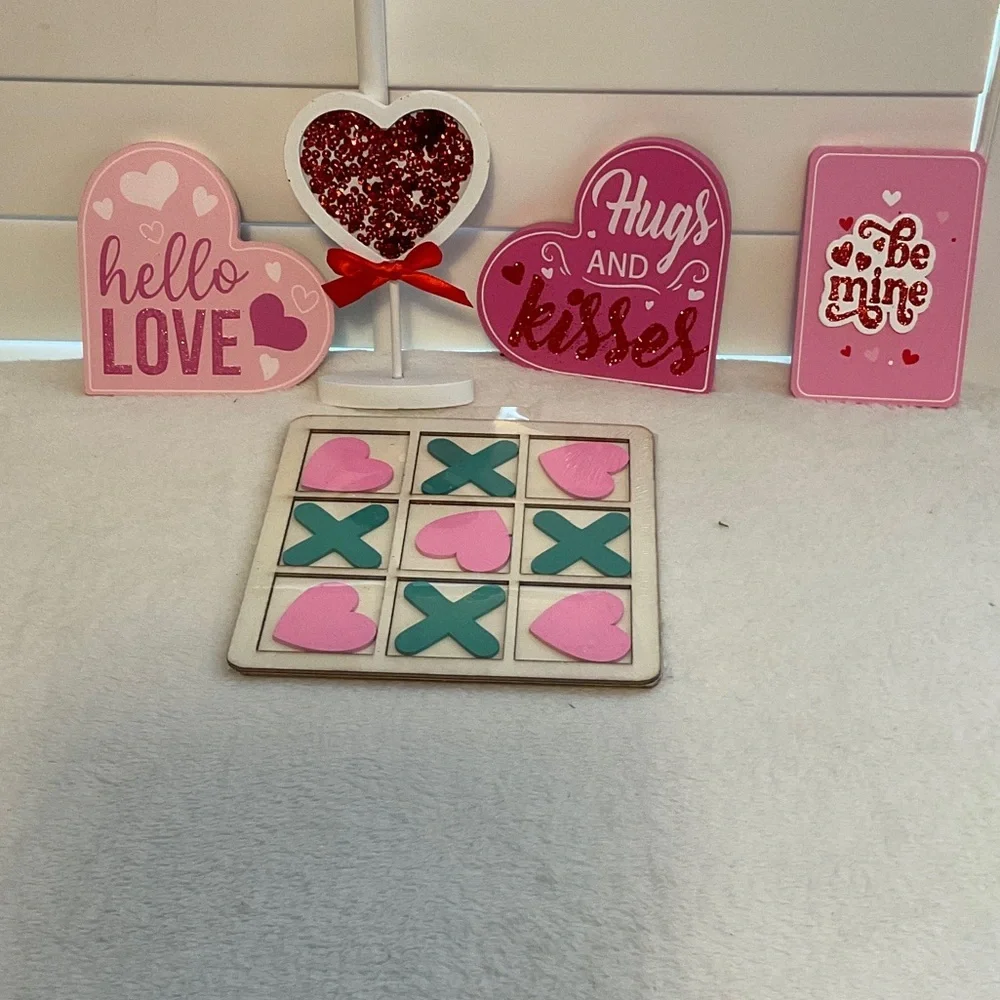 Heart and Love Party Decor Set